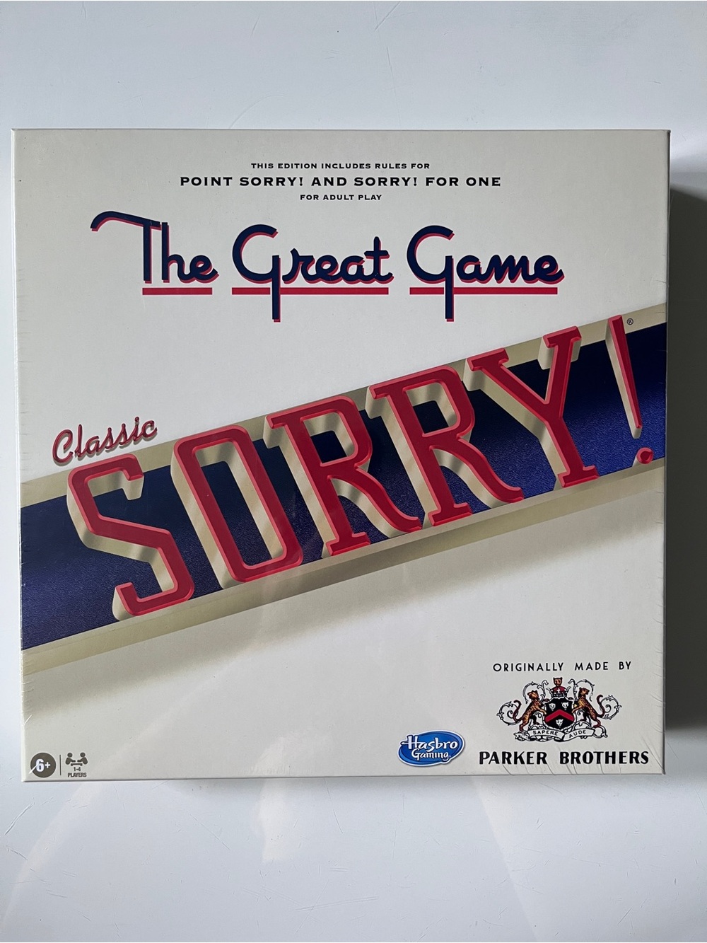 Hasbro Classic Sorry! Board Game - Brand New Sealed Condition